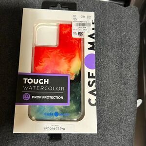Case-mate watercolor rainbow phone case iPhone 11 Pro new